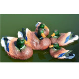 Max Creative Resin Craft Floating Duck Decoy Garden Ornament Left