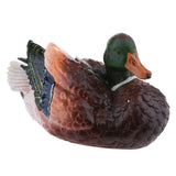 Max Creative Resin Craft Floating Duck Decoy Garden Ornament Left