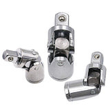 Maxbell 3x Universal Joint 1/2" 3/8" 1/4" Ratchet Angle Extension Bar Socket Adapter