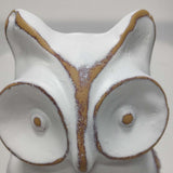 Max Owl Ornament Animal Figurine for Home Room Decoration White Owl