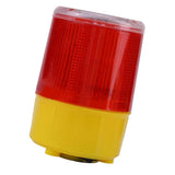Max Solar LED Round Caution Warning Light Lamp Traffic Alarm Flash Light A