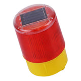 Max Solar LED Round Caution Warning Light Lamp Traffic Alarm Flash Light A