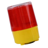 Max Solar LED Round Caution Warning Light Lamp Traffic Alarm Flash Light A