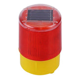 Max Solar LED Round Caution Warning Light Lamp Traffic Alarm Flash Light A