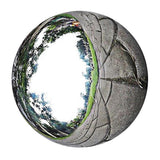 Max Stainless Steel Mirror Polished Sphere Hollow Round Ball Garden Decor 18cm