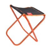 Max Portable Folding Chair Outdoor Chair Seat Stool Fishing Camping Orange