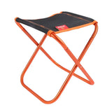 Max Portable Folding Chair Outdoor Chair Seat Stool Fishing Camping Orange