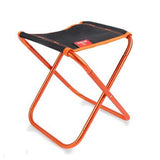 Max Portable Folding Chair Outdoor Chair Seat Stool Fishing Camping Orange