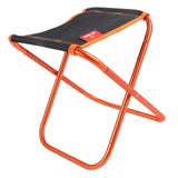 Max Portable Folding Chair Outdoor Chair Seat Stool Fishing Camping Orange