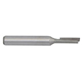 Maxbell Single Flute Straight Router Bit Wood Router Bit 1/4" Shank Groove Chisel 2