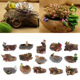 Max Creative cartoon succulent plant landscape resin flowerpot Koala