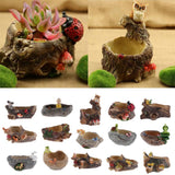 Max Creative cartoon succulent plant landscape resin flowerpot Koala