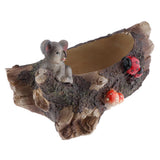 Max Creative cartoon succulent plant landscape resin flowerpot Koala