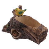 Max Creative cartoon succulent plant landscape resin flowerpot Bird