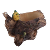 Max Creative cartoon succulent plant landscape resin flowerpot Bird