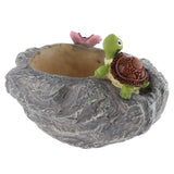 Max Creative cartoon succulent plant landscape resin flowerpot Tortoise
