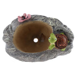 Max Creative cartoon succulent plant landscape resin flowerpot Tortoise