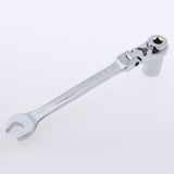 Max Universal 8-19mm Flex-Head Metric Combination Ratcheting Wrench Hand Tools