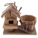 Max Creative Wooden Flower Pot Bonsai Planter Succulent Container Home Decor 6