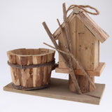 Max Creative Wooden Flower Pot Bonsai Planter Succulent Container Home Decor 6