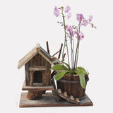 Max Creative Wooden Flower Pot Bonsai Planter Succulent Container Home Decor 6