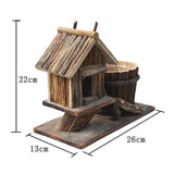 Max Creative Wooden Flower Pot Bonsai Planter Succulent Container Home Decor 6