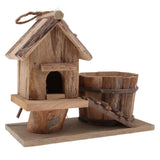 Max Creative Wooden Flower Pot Bonsai Planter Succulent Container Home Decor 6