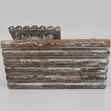 Max Creative Wooden Flower Pot Bonsai Planter Succulent Container Home Decor 8