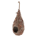 Max Handmade Straw Bird Nest House Hatch Breeding Grass Cave E:Water Drop 2