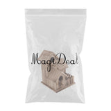 Max Bird House Nest Dox Wood Nest House Bird Box Wood Birdhouse Garden Decor 2