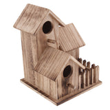 Max Bird House Nest Dox Wood Nest House Bird Box Wood Birdhouse Garden Decor 2