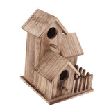 Max Bird House Nest Dox Wood Nest House Bird Box Wood Birdhouse Garden Decor 2