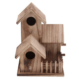 Max Bird House Nest Dox Wood Nest House Bird Box Wood Birdhouse Garden Decor 2