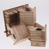 Max Bird House Nest Dox Wood Nest House Bird Box Wood Birdhouse Garden Decor 2