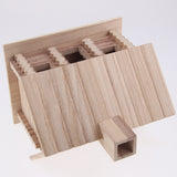Max Bird Table Nest box Feeding station Wooden Bird's house Garden Bird Feeder