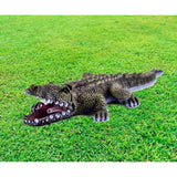 Max Miniature Fairy Garden Animal Crocodile Ornament Resin Crocodile 25cm
