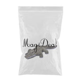 Max Miniature Fairy Garden Animal Crocodile Ornament Resin Crocodile 25cm