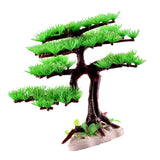 Max Aquarium Fish Tank Landscaping Simulation Plant Plain pine with Base