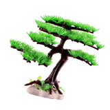Max Aquarium Fish Tank Landscaping Simulation Plant Plain pine with Base