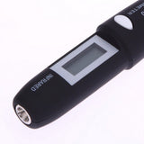 Max Mini Pen Type Non-Contact LCD Digital Infrared IR Temperature Gauge Black