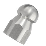 Max Pressure Washer Drain Sewer Cleaning Pipe Jetter Rotary Nozzle A:Round Head