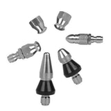 Max Pressure Washer Drain Sewer Cleaning Pipe Jetter Rotary Nozzle B:Round Head