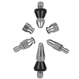 Max Pressure Washer Drain Sewer Cleaning Pipe Jetter Rotary Nozzle B:Round Head
