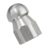 Max Pressure Washer Drain Sewer Cleaning Pipe Jetter Rotary Nozzle C:Round Head