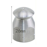 Max Pressure Washer Drain Sewer Cleaning Pipe Jetter Rotary Nozzle C:Round Head