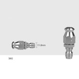 Max Pressure Washer Drain Sewer Cleaning Pipe Jetter Rotary Nozzle E:Round Head