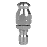 Max Pressure Washer Drain Sewer Cleaning Pipe Jetter Rotary Nozzle E:Round Head