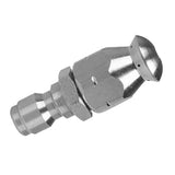 Max Pressure Washer Drain Sewer Cleaning Pipe Jetter Rotary Nozzle F:Round Head