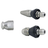 Max Pressure Washer Drain Sewer Cleaning Pipe Jetter Rotary Nozzle F:Round Head