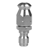 Max Pressure Washer Drain Sewer Cleaning Pipe Jetter Rotary Nozzle F:Round Head
